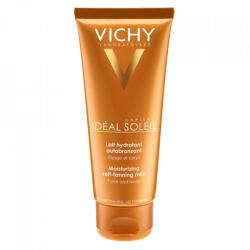 Vichy - Lapte hidratant autobronzant pentru fata si corp Ideal Vichy Soleil, 100 ml - vitaplus
