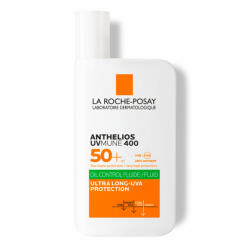 La Roche-Posay - Fluid cu protectie solara SPF 50+ pentru fata La Roche-Posay Anthelios UVmune 400 Oil Control, SPF 50+, 50 ml