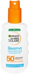 Garnier Ambre Solaire Sensitive Advanced Spray fényvédő világos érzékeny bőrre SPF 50+ 150ml