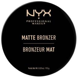 NYX Professional Makeup Matte Bronzer bronzante 9, 5 g pentru femei 03 Medium