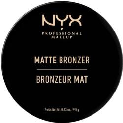 NYX Professional Makeup Matte Bronzer bronzante 9, 5 g pentru femei 05 Deep Tan