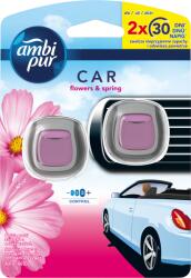 Ambi Pur Car Flowers and Spring Légfrissítő Kezdőkészlet 2 Db - online