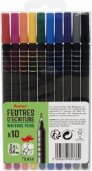 Auchan Kedvenc tűfilc készlet vegyes színben, 10 db (többféle)