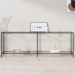 vidaXL Masă consolă, transparent, 220x35x75, 5 cm, sticlă securizată (331710)