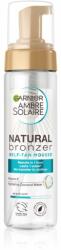 Garnier Ambre Solaire Natural Bronzer spumă bronzare pentru față și corp cu efect de hidratare 200 ml