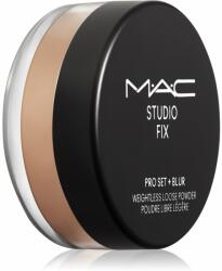 MAC Cosmetics Studio Fix Pro Set + Blur Weightless Loose Powder pudra cu efect de matifiere culoare Dark 6, 5 g