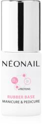 NEONAIL Manicure & Pedicure Rubber Base baza gel pentru unghii cu proteine 7, 2 ml