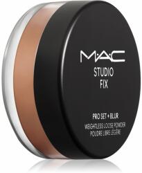 MAC Cosmetics Studio Fix Pro Set + Blur Weightless Loose Powder pudra cu efect de matifiere culoare Deep Dark 6, 5 g
