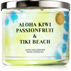 Bath & Body Works Aloha Kiwi Passionfruit & Tiki Beach lumânare parfumată 411 g