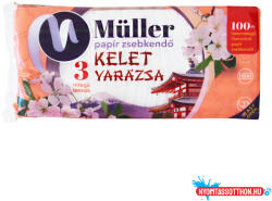  Papírzsebkendő 3 rétegű 100 db/csomag Kelet Varázsa (49846)