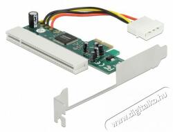 Delock 90062 1xPCI 32 Bit 5V ASM1083 chipsetes PCI Express x1 kártya - digitalko