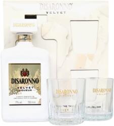 DISARONNO Velvet 0.7L+2 Pahare, 17%