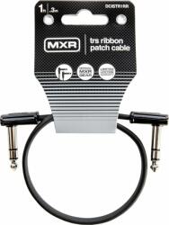 Dunlop MXR DCISTR1RR Ribbon TRS Cable Negru 30 cm Oblic - Oblic (DCISTR1RR)
