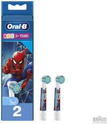 Oral-B EB10S-2 Kids gyermek fogkefe pótfej Spiderman 2db