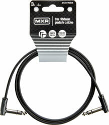 Dunlop MXR DCISTR3RR Ribbon TRS Cable Negru 0, 9 m Oblic - Oblic (DCISTR3RR)
