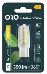 ORO ORO-G9-OLI-3W-WW-II FÉNYFORRÁS, 350lm, 3000K (ORO05033) (ORO05033)