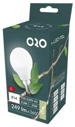 ORO ORO-E14-G45-TOTO-3, 5W-DW FÉNYFORRÁS, 249lm, 4000K (ORO03075) (ORO03075)