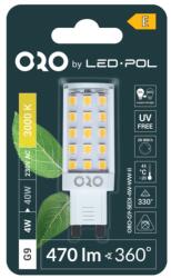 ORO ORO-G9-SEDI-4W-WW-II FÉNYFORRÁS, 470lm, 3000K (ORO05030) (ORO05030)