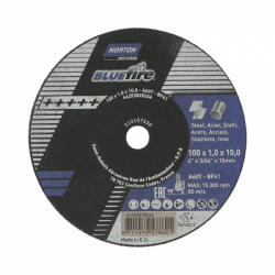 Norton Blue Fire vágókorong Ø100x1, 0x10 mm, 50 darab/csomag (CTB28246)