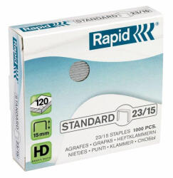RAPID Capse 23 15, 1000 buc cutie, RAPID Standard (RA-24869600)