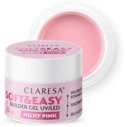  Claresa Soft&Easy Builder zselé, Milky Pink 90g