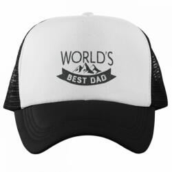  World's Best Dad - Trucker Hálós Baseball Sapka (797161)