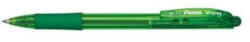 Pentel Golyóstoll nyomógombos 0, 35mm, BK417-D Pentel Wow, írásszín zöld 2 db/csomag (BK417-D)