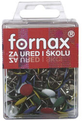 FORNAX Rajzszeg BC-22 színes műanyag dobozban Fornax (000000631) - bestoffice