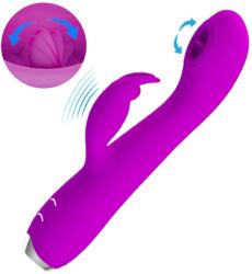 Orion Pretty Love Rachel - Vibrator Iepuraș cu Funcție Lingere Punct G, 19.9x3.5 cm Vibrator