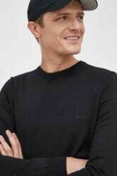 HUGO BOSS gyapjú pulóver - fekete S - answear - 32 990 Ft