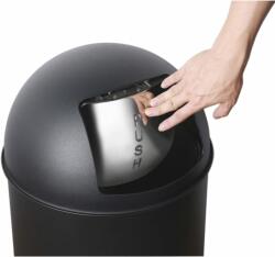 Practo Home Coș de gunoi „Retro 35 L, negru mat EP435RN (446144) Cos de gunoi