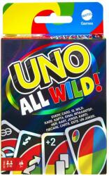 Mattel Joc de carti, Uno, All Wild, HHL35 (T000HHL35_001w) Joc de societate