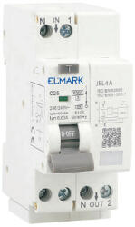 ELMARK Áramvédő kapcsoló JEL8 6KA 1P+N 40A/30MA "C" Elmark (ELM 40876)