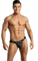 Anais Benito hátul nyitott férfi tanga, kerékpáros mintával - szeresdmagad