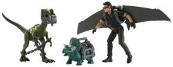 Mattel Jurassic World Aian malcolm cu dinozauri și accesorii (25HLN18)