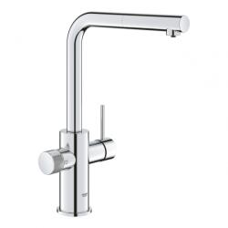 GROHE Blue Pure Minta egykaros mosogató csaptelep vízszűrő funkcióval kihúzható gyöngyöztetővel 30601000 (30601000)