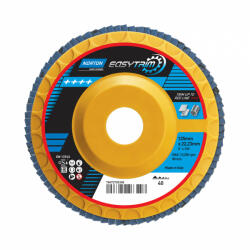 Norton Easytrim R842 lamellás csiszolókorong cirkónium Ø125 mm P40, 10 db/csomag (CT205358) - praktikuskft