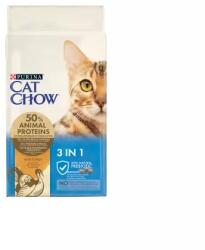 Cat Chow PURINA Cat Chow 3in1 pulykában gazdag eledel 2x15kg -3%