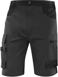 Delta Plus M5BE3STR sztreccs bermuda szürke-fekete M (M5BE3STRGNTM)