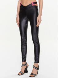 Versace Jeans Couture Colanți 74HAC1A1 Negru Slim Fit