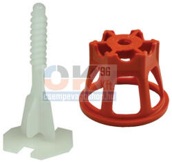 SKT Csavaros szintező, 200db FEJ + 1000db TALP, 1mm "X" fuga, 3-12mm lap (d8871xbcs15) (d8871xbcs15)