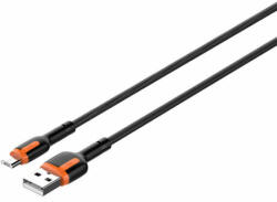LDNIO LS531 USB - Micro USB 1m Cable (Grey-Orange) (LS531-micro)