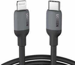 UGREEN US387 USB-C - Lightning kábel, 1m (fekete) (IN-20304)