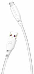Dudao USB to Micro USB Cable Dudao L2M 5A, 2m (White) (L2M-Micro-2m)