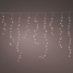 Lumineo jégcsap fényfüggöny meleg fehér 4, 9m 412 LED (40101335)
