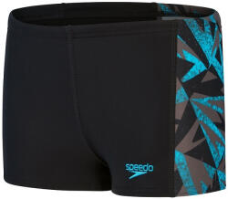 Speedo Hyper Boom Panel Aquashort Boy Black/Bolt/Dove Grey 140cm