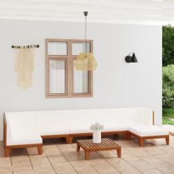 vidaXL Set mobilier de grădină cu perne, 8 piese, lemn masiv de acacia (3058150) - maryon