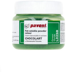 La Pavoni Colorant Alimentar Liposolubil Pudra, CHOCOLART Verde fara E171, 40 g - Azo Free (L02SB)