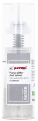 La Pavoni Colorant Pudra Argintiu Sclipitor cu pompita, 10 g (S03SB)