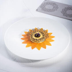 Pavoni Forma Silicon Gourmand Forma Rotunda Floare Jasmine O 11.5 x H 0.15 cm, 3 cavitati (GG061S)